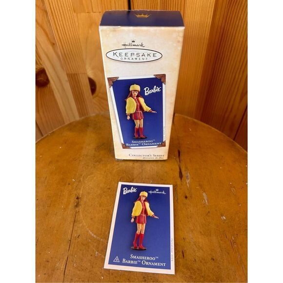 Hallmark 2004 SMASHEROO BARBIE Keepsake Ornament #11 in Series (4432) - Picture 1 of 9